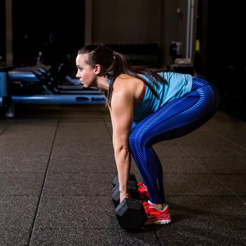 Premium Heavy Drop Gym Floor Tile