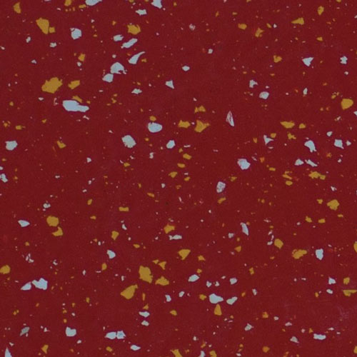 red rubber gym floor