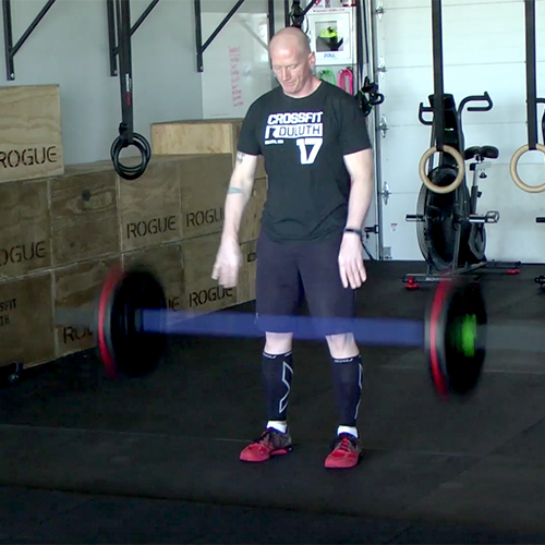 Dropping Weights on Rubber Flooring