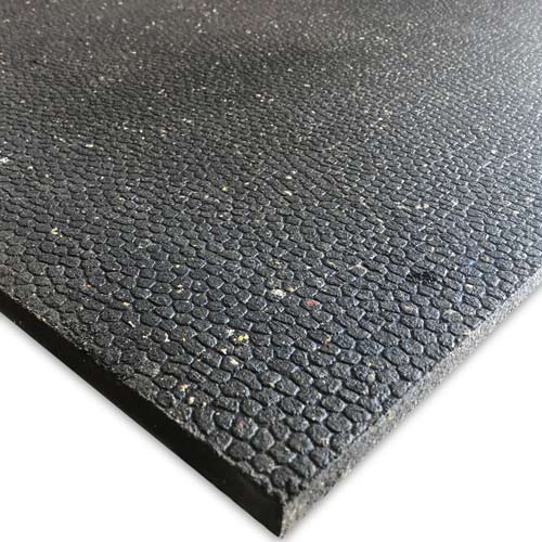 rubber floor mats 3/4 inch thick for garage gym