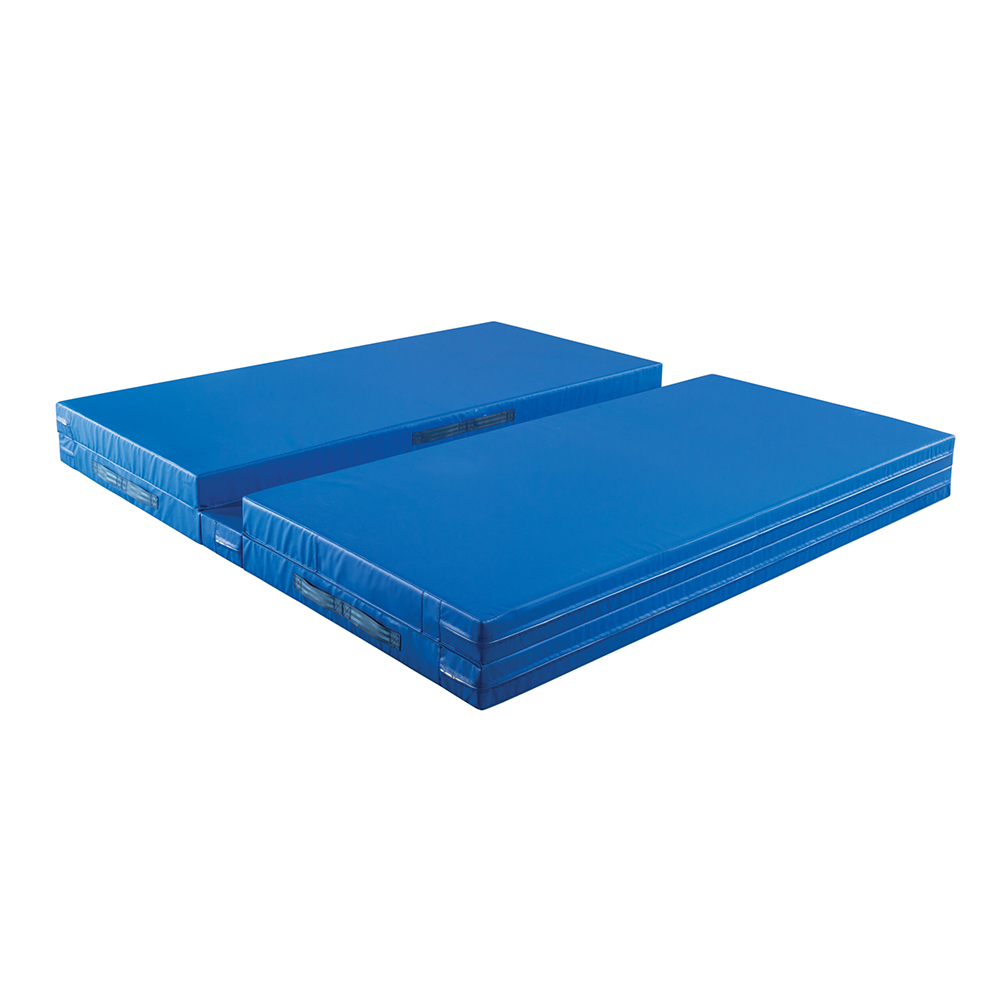 blue closed competition landing mat