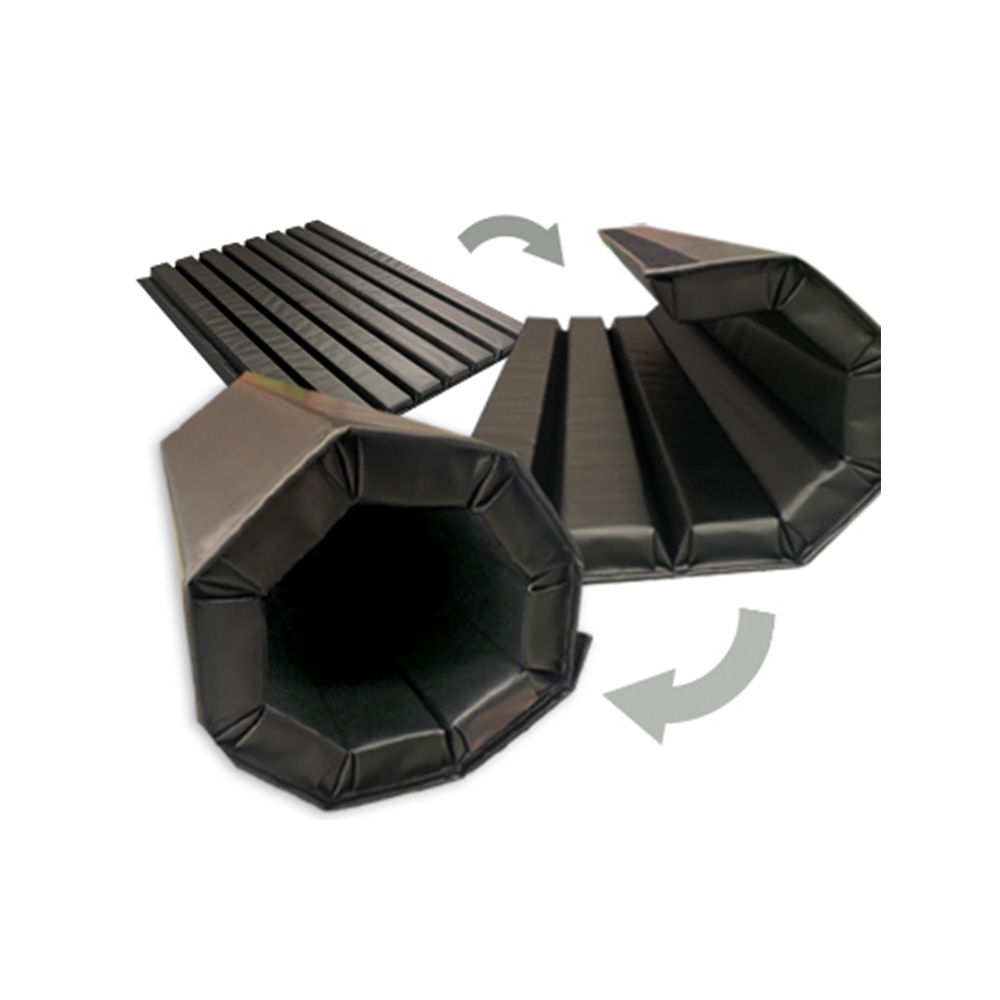black round column pad diagram