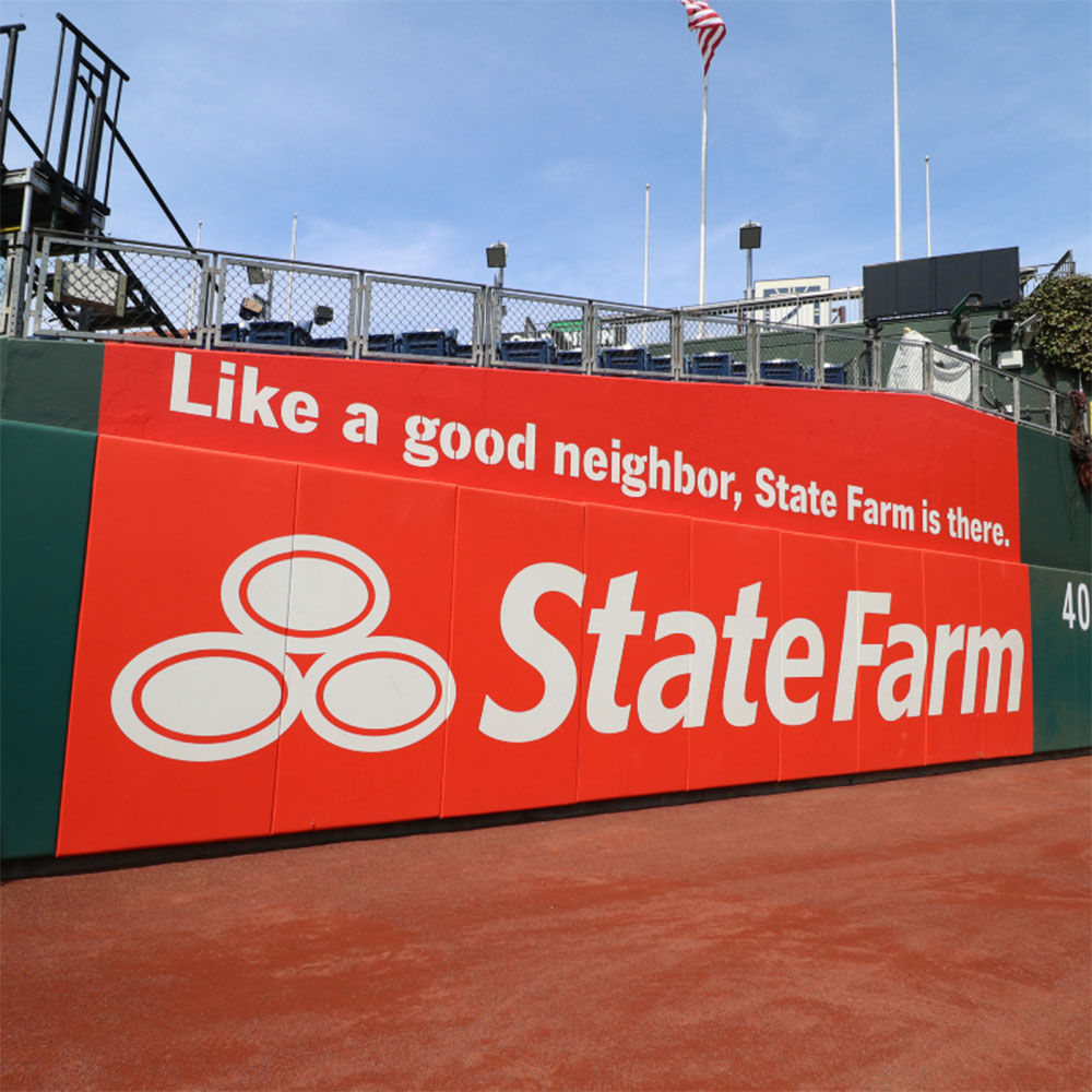 Safety Outdoor Stadium Chain Link Fence Pad 2 Inch x 4x6 Ft.