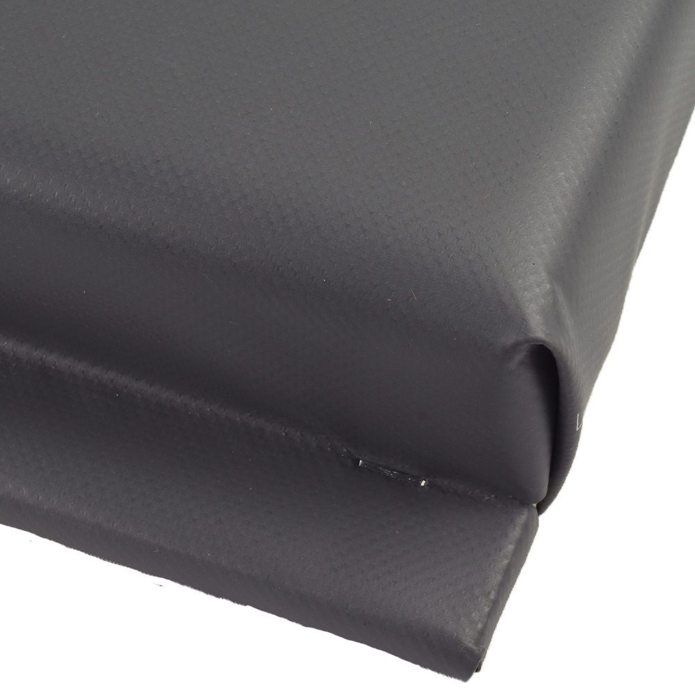 Safety Fire Rated Impact Wall Pad 2 Inch x 2x7 Ft. Lip TB gray top corner