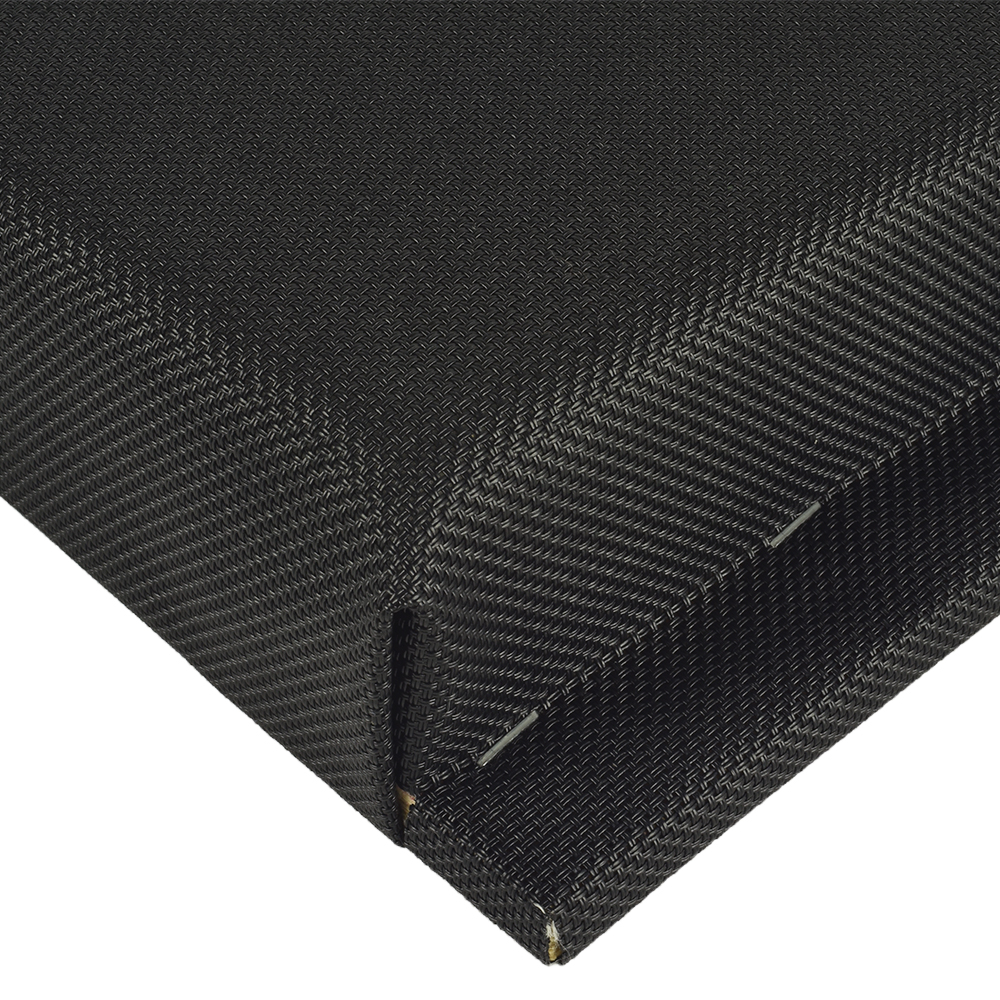 Corner top of Safety CourtQuiet Impact Wall Pad 2 Inch x 4x7 Ft. Z Clip in Night Sky
