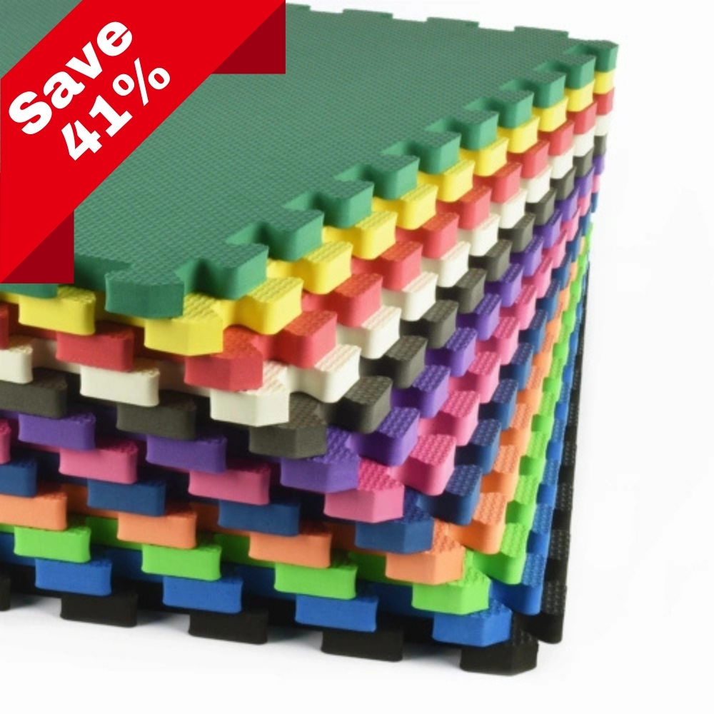 Foam Kids and Gym Mats Premium 5/8 Inch x 2x2 Ft. 