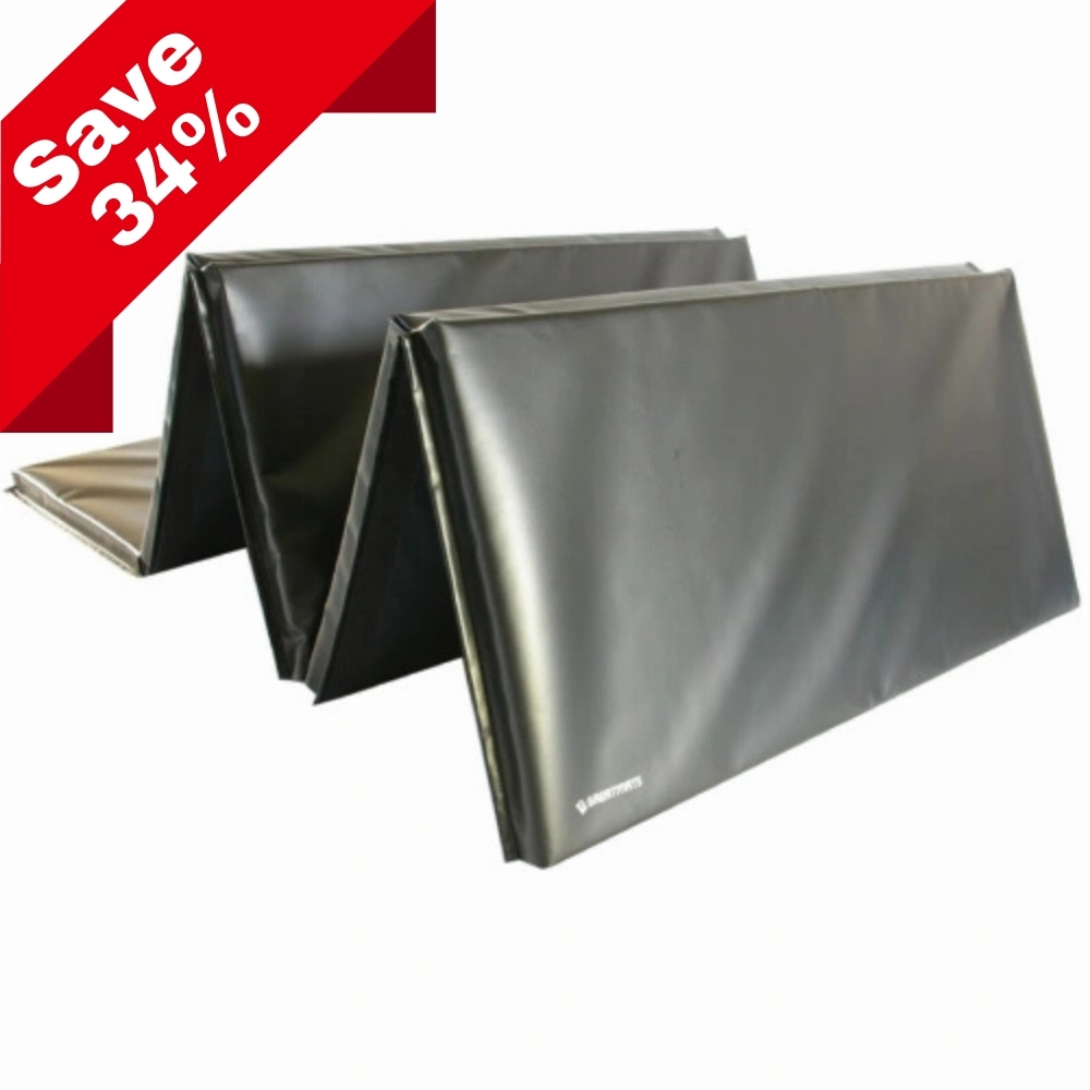 Gymnastics Mats 4x10 Ft x 2 inch 4V 18oz folding mat.