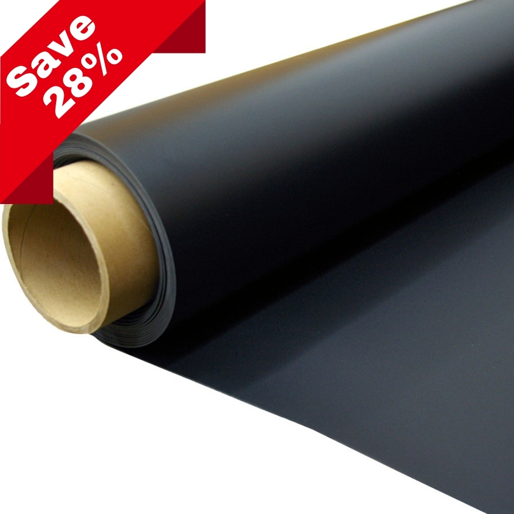 Rosco Adagio Portable Marley Floor Black Cut Lengths per LF