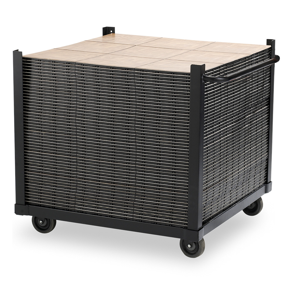 SnapLock Dance Floor Tile Cart