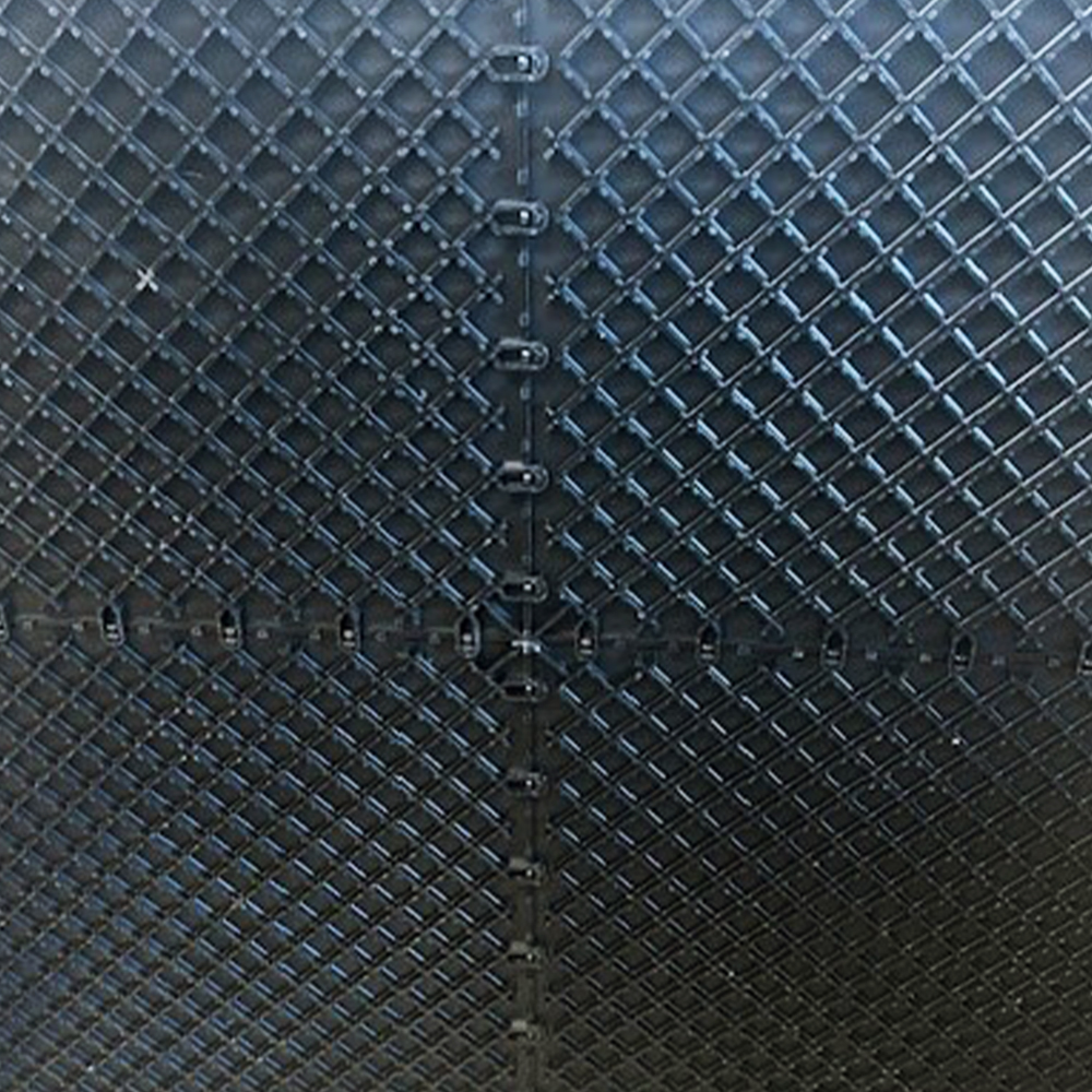 Bottom full view of SnapLock Dance Floor Plus Premium Tiles 1/2 Inch x 3x3 Ft.