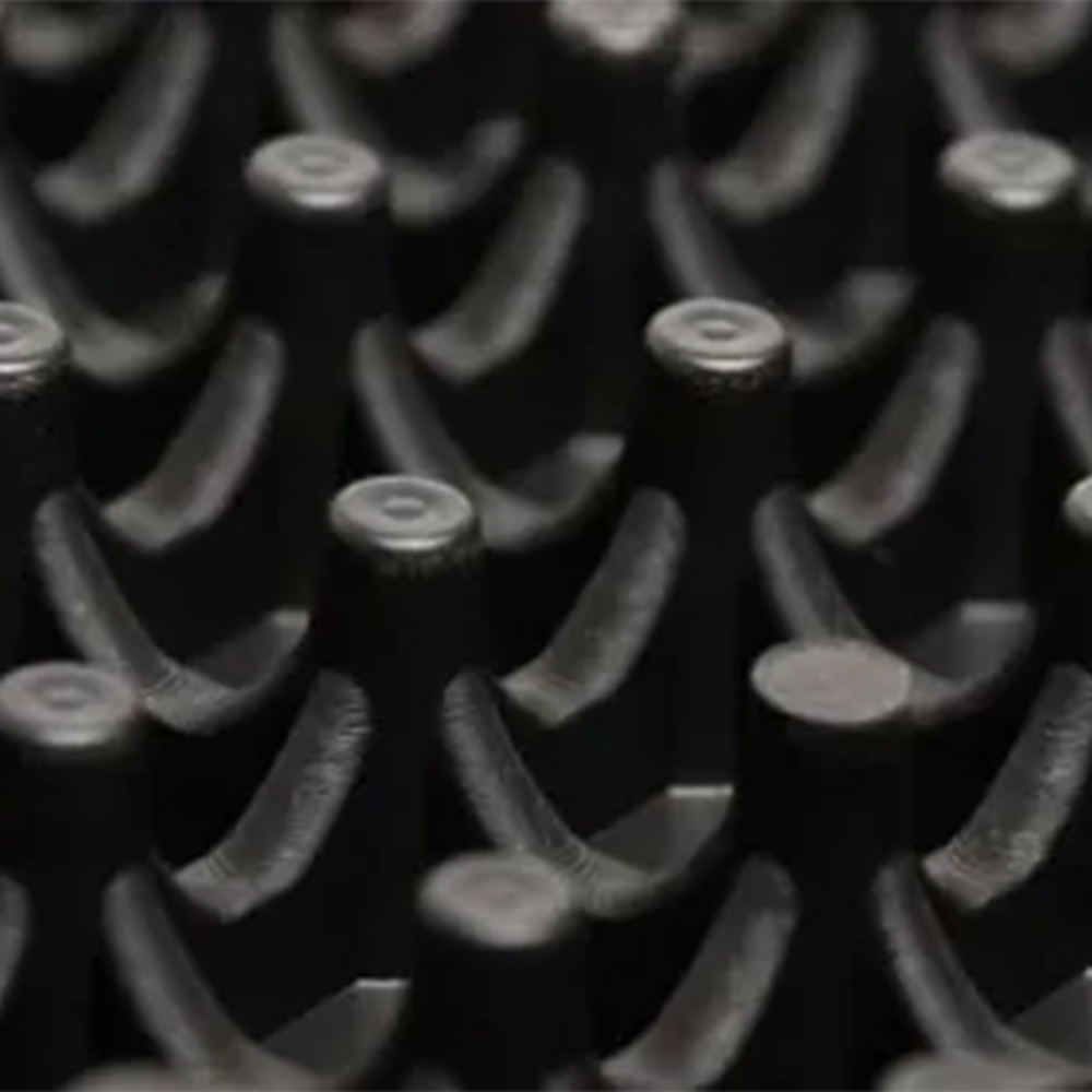 Close up of bottom of SnapLock Dance Floor Plus Premium Tiles 1/2 Inch x 3x3 Ft.