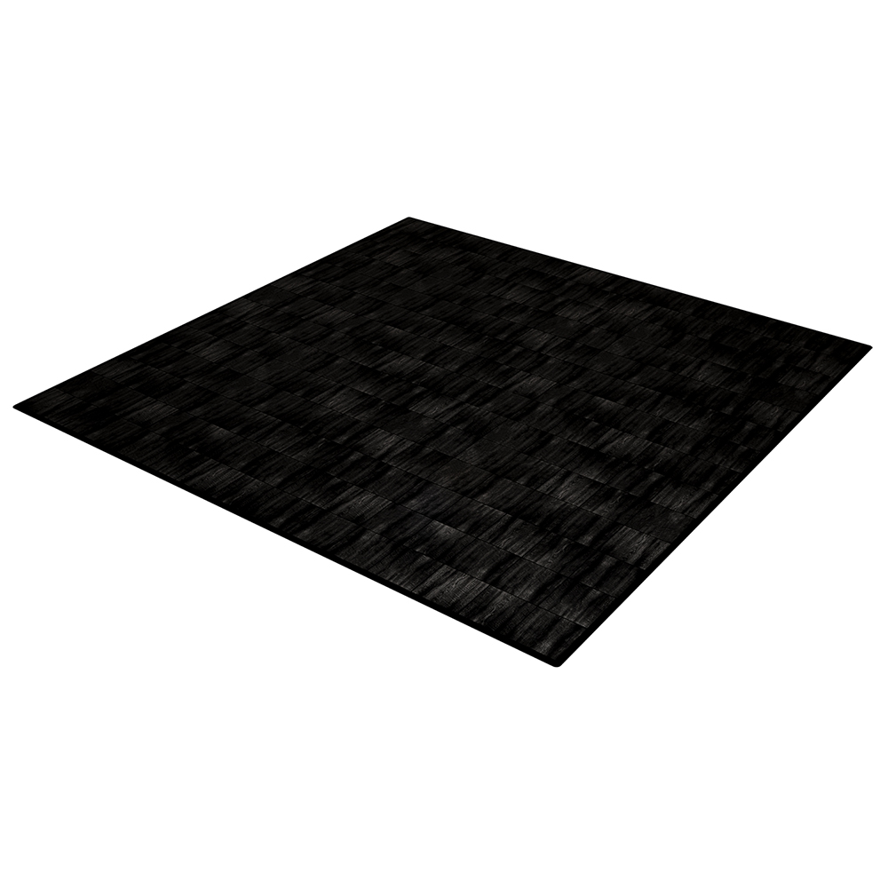 SnapLock Dance Floor XL Premium Tiles 1/2 Inch x 18x18 Inches Black Oak 21x21 foot install