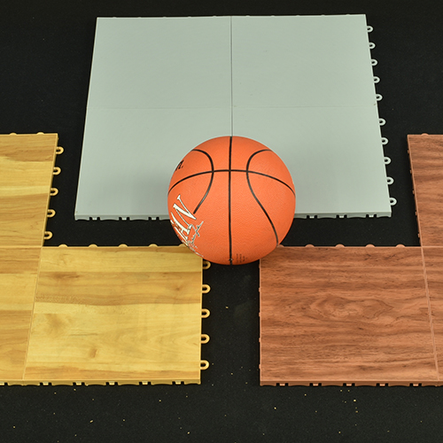 Maple flooring for professional-level basketball court