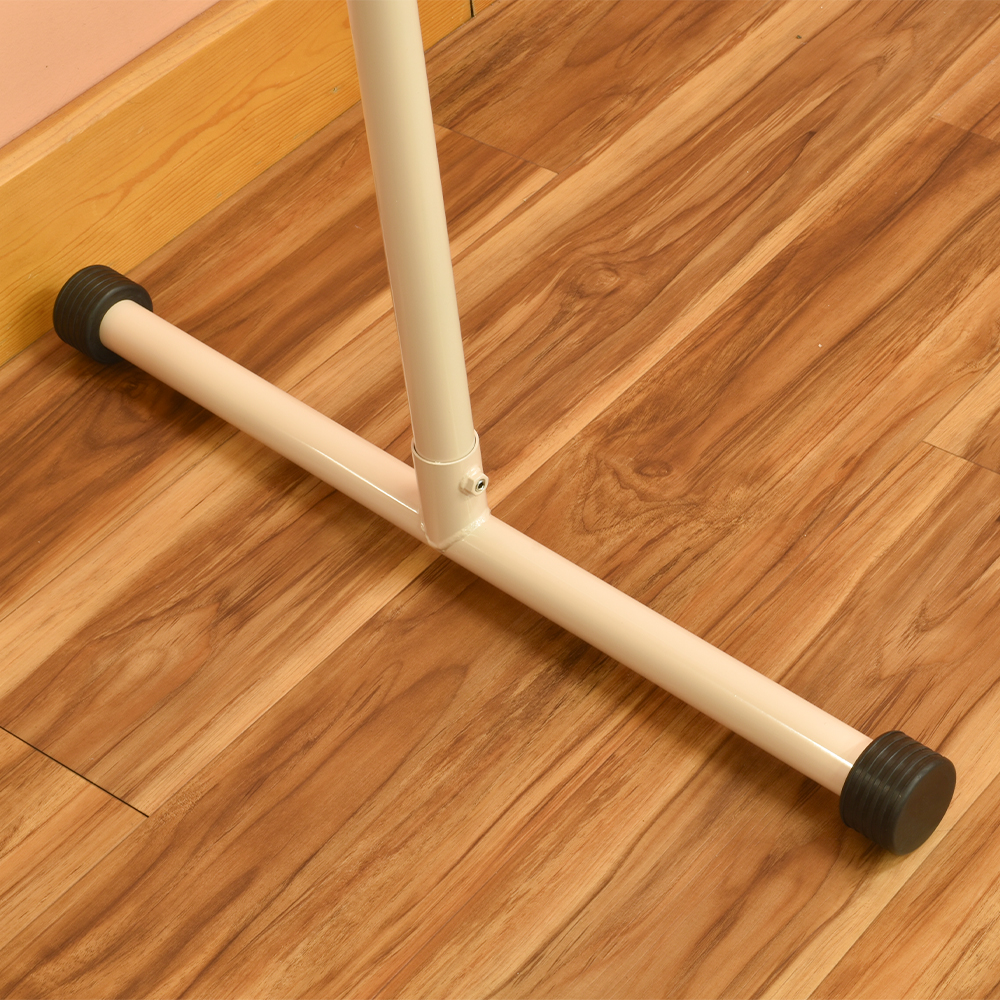 Portable Ballet Dance Barre 6 Ft. close up of foot