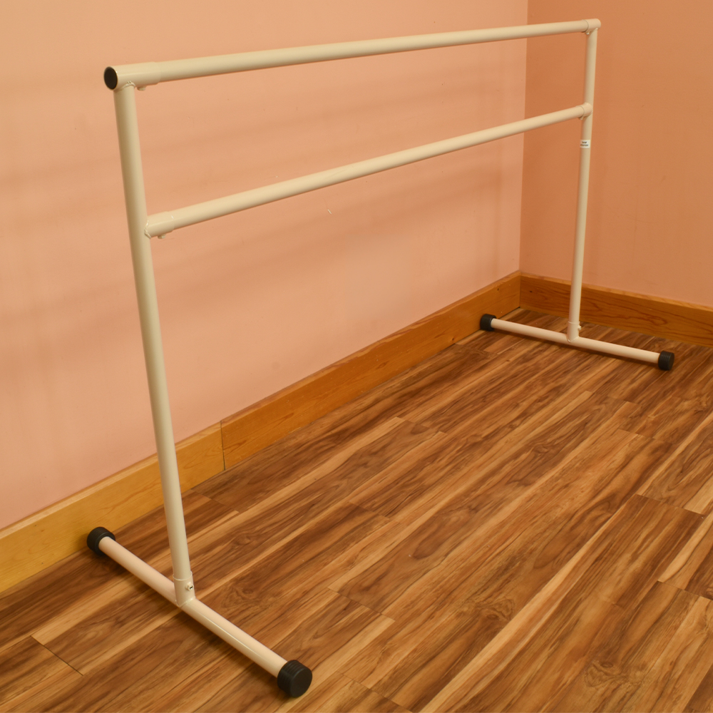 Portable Ballet Dance Barre 6 Ft. side angle
