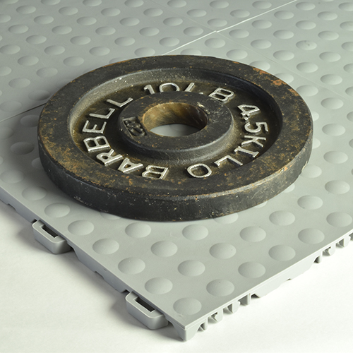 StayLock Bump Top Weight Bench Flooring Tiles