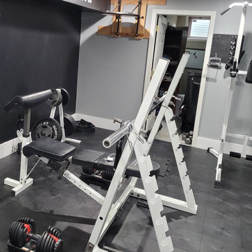 thumbnail image 2 of New Interlocking Thick Rubber Gym Floor Tiles Heavy-Duty Fitness... 2 of 13