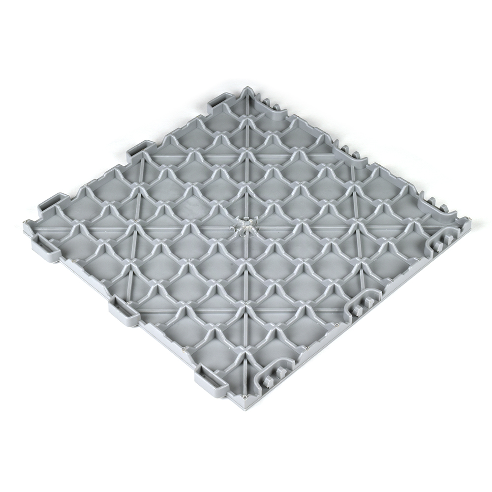 colored tiles underside