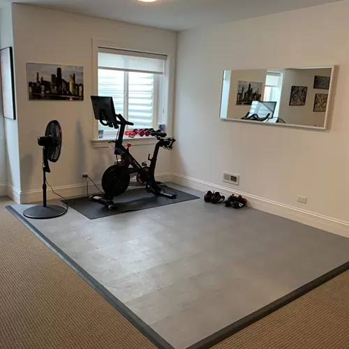 Top Home Dance Studio Fitness Floors Over Concrete Installation Video