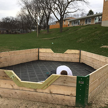 Staylock Outdoor Gaga Pit Flooring