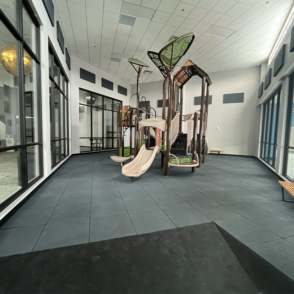 Sterling Playground Tile 2.25 Inch Solid Colors indoor playground