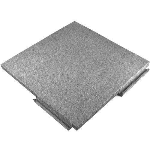 gray rubber paver tiles