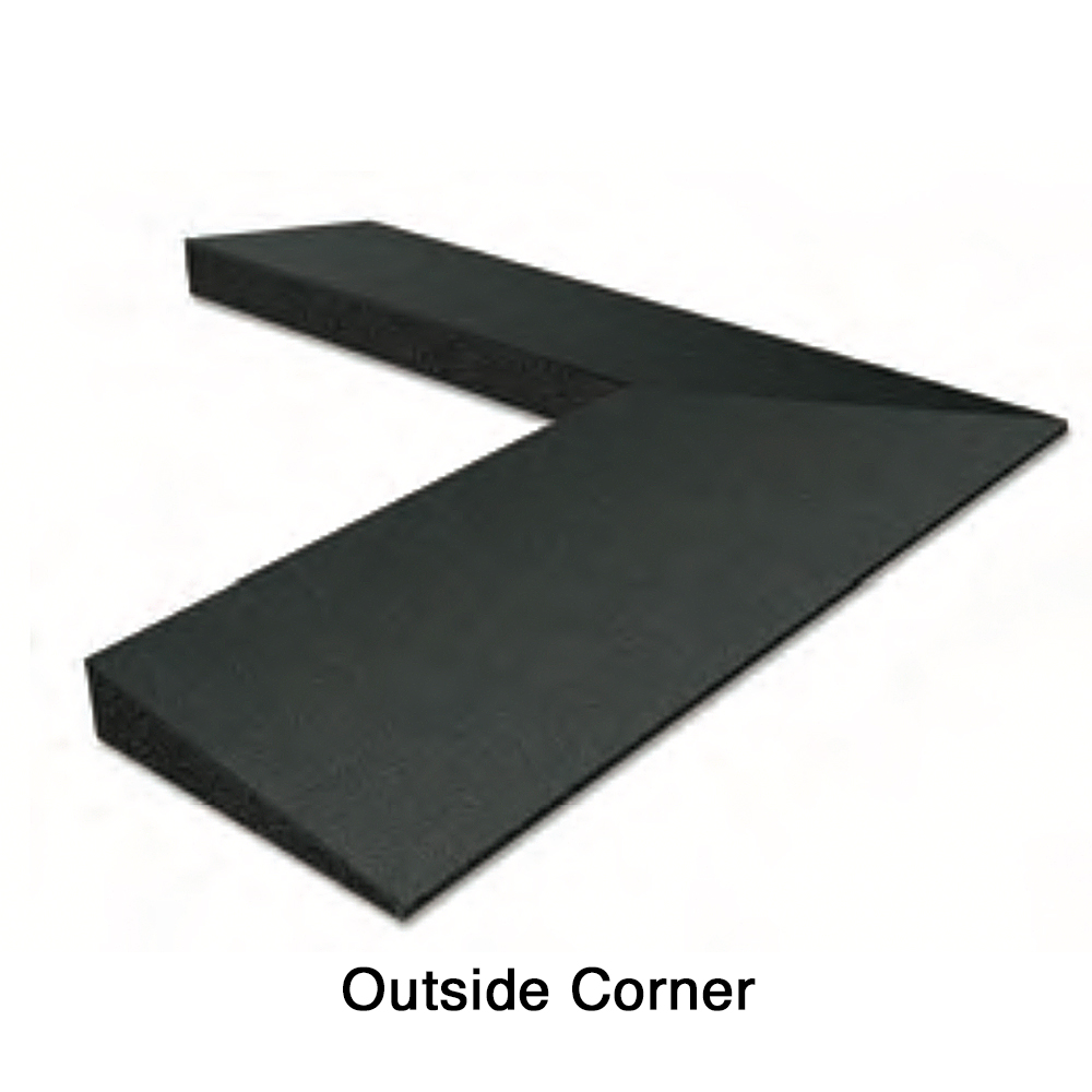 Sterling Outside Corner 1.25 Inch Black