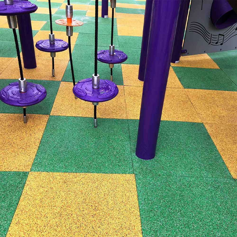 Playground Tile 95% Premium Colors Installation purple playground