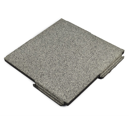 thermoplastic vulcanizate material for rubber tiles