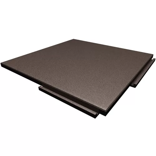 Sterling Athletic Sound Rubber Tile 2 Inch Colors brown tile