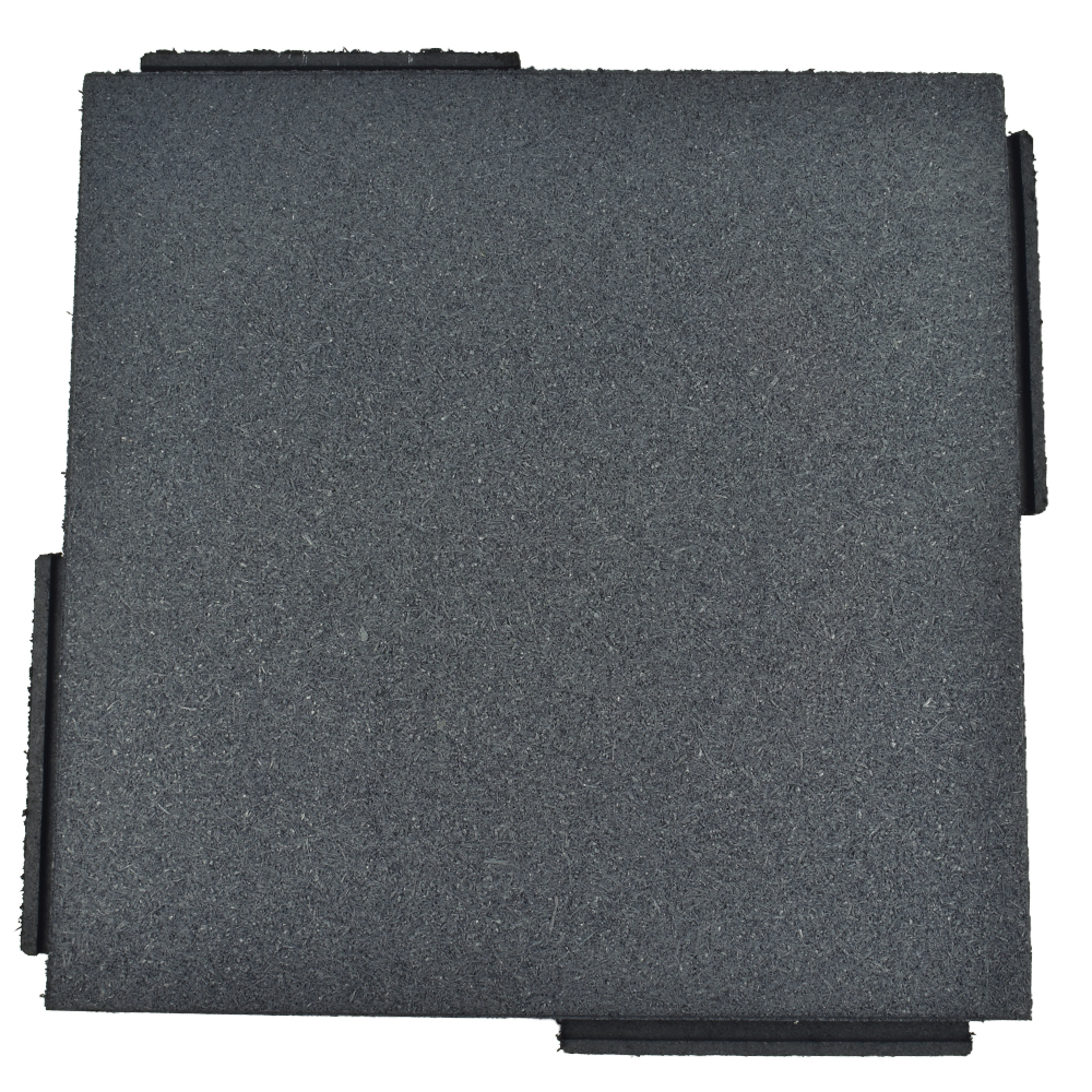 Sterling Athletic Sound Rubber Tile 2 Inch Colors gray tile