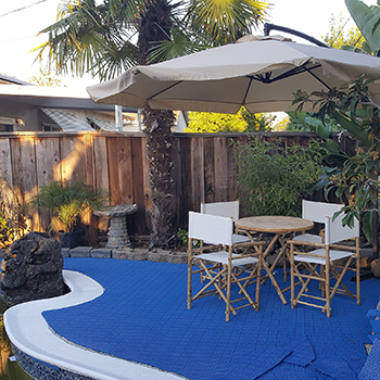 outdoor cabana flooring