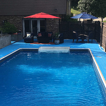 pool cabanas flooring