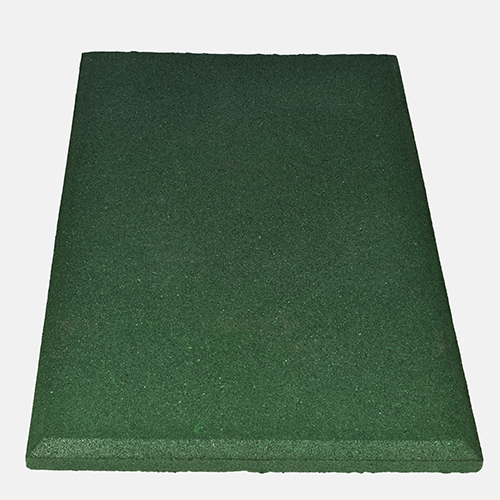 Rubber Safety Mat for Swing Set or Slide (Set of 2) 