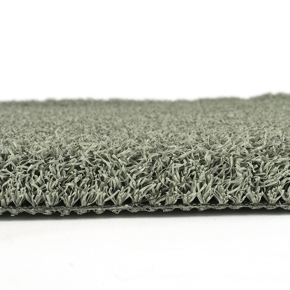 Greatmats Gym Turf Value 3/4 Inch x 15 Ft. Wide - Gray side view