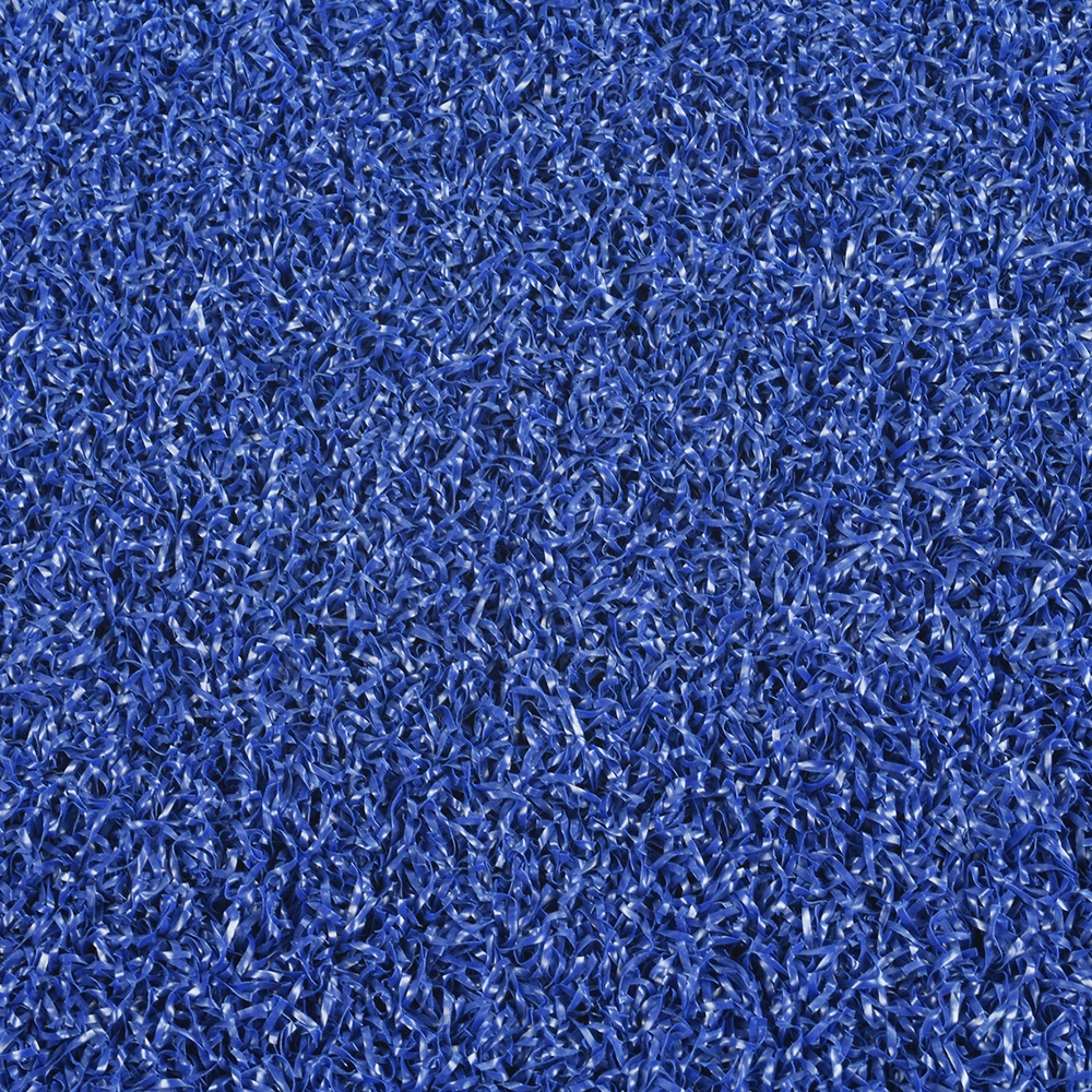 Greatmats Gym Turf Value 3/4 Inch x 15 Ft. Wide 5 mm Foam - Florida Blue Texture