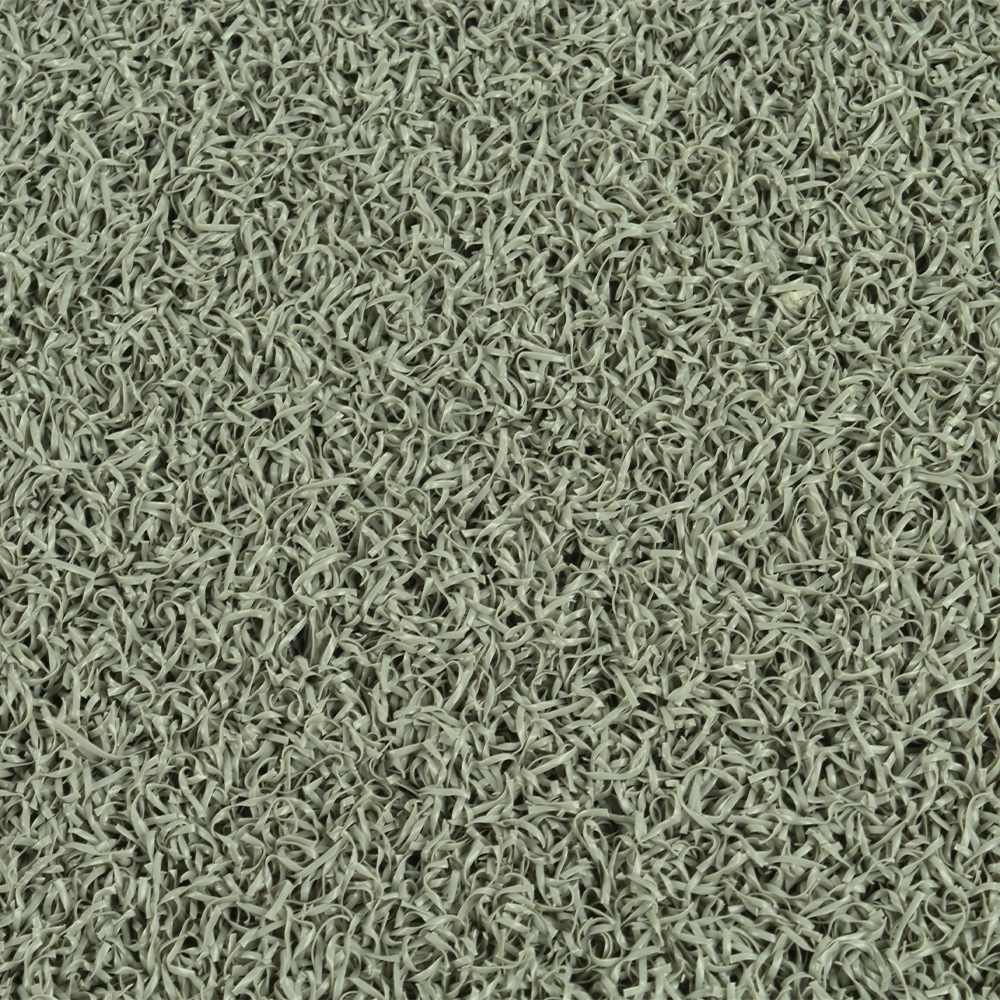 Greatmats Gym Turf Value 3/4 Inch x 15 Ft. Wide 5 mm Foam - Gray Texture