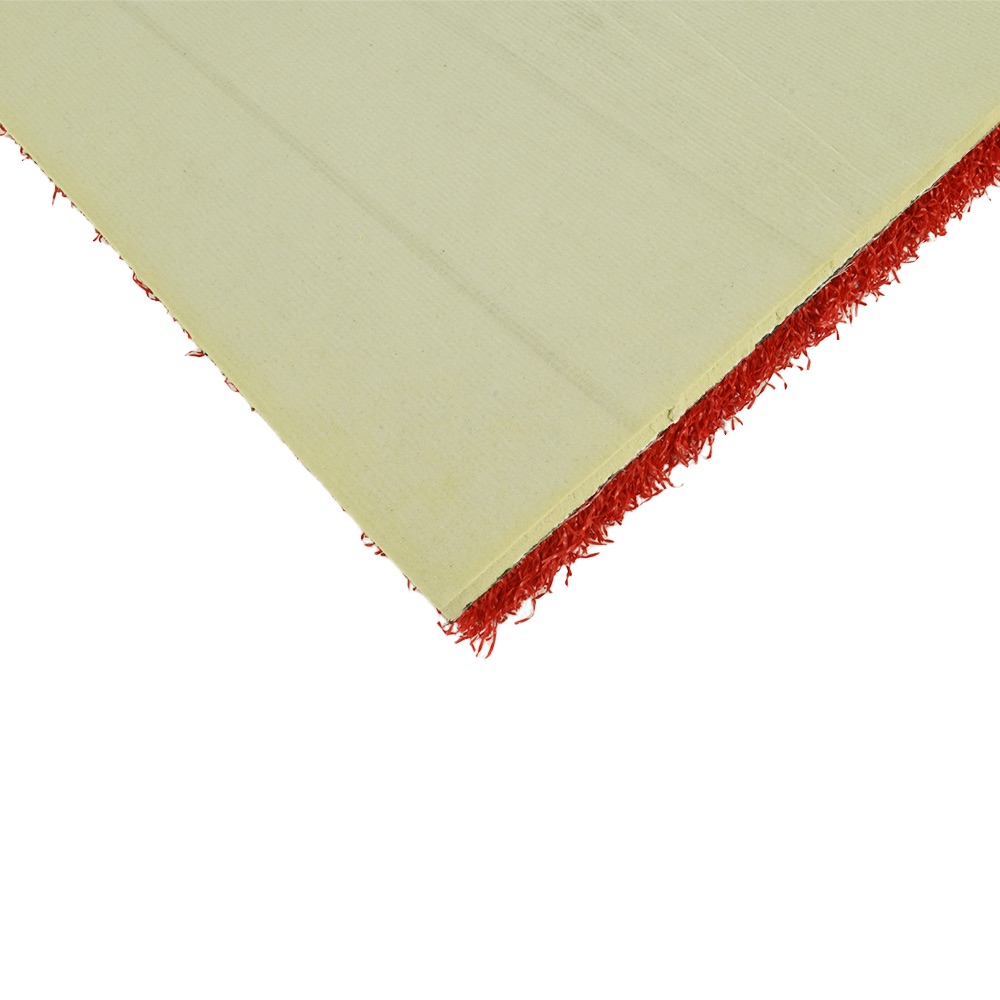 Greatmats Gym Turf Value 3/4 Inch x 15 Ft. Wide 5 mm Foam - Red Foam Bottom