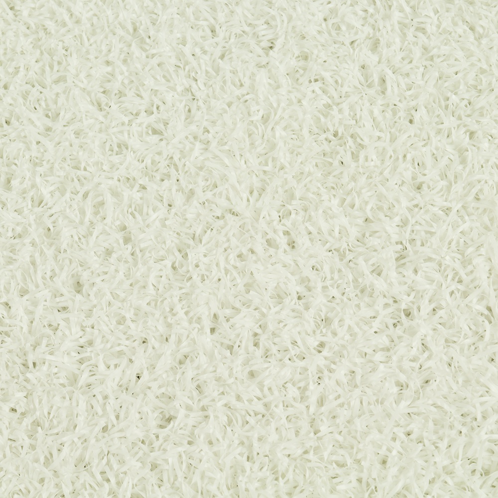 Greatmats Gym Turf Value 3/4 Inch x 15 Ft. Wide 5 mm Foam - White Texutre top surface
