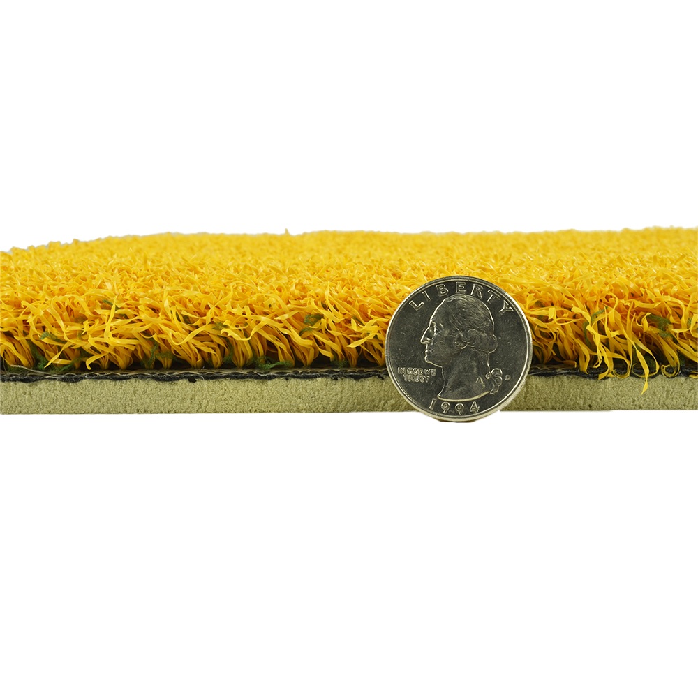 Yellow Turf Greatmats Gym Turf Value 5mm Foam Thickness