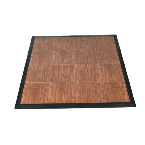 Greatmats Tap Dance Floor Kit | 4x4 ft x 5/8 inch | Tap Dance Flooring Tiles | with Borders | Easy DIY Portable Dance Flooring | Various Wood Colors