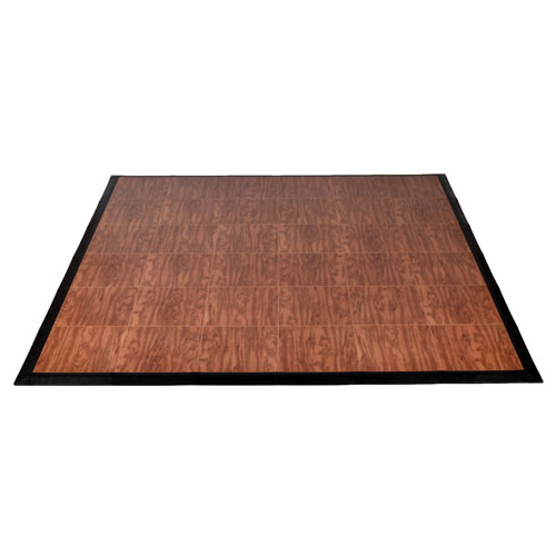 Tap Dance Floor Portable 6x6 Ft Kit cherry main.