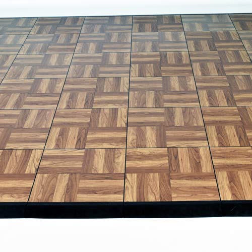 Tap Dance Floor Portable 6x6 Ft Kit dkoak close.