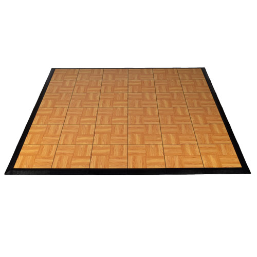 Greatmats Tap Dance Floor Kit | 4x4 ft x 5/8 inch | Tap Dance Flooring Tiles | with Borders | Easy DIY Portable Dance Flooring | Various Wood Colors