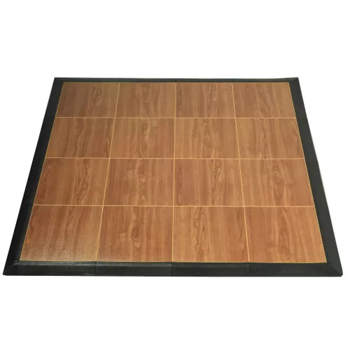 4x4 Tap Dance Floor Kit 9 Tiles Walnut kit
