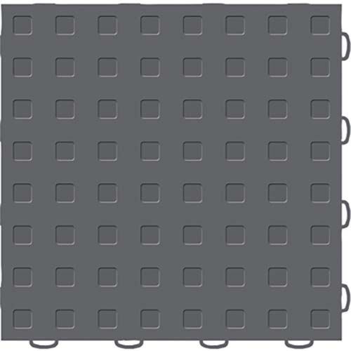 TechFloor Standard with Raised Squares in Dark Grey