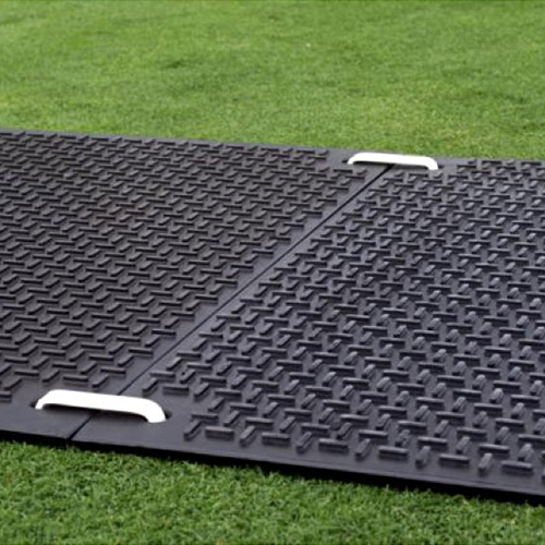 outdoor mat over grass 