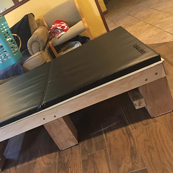 physical therapy mat raised platform