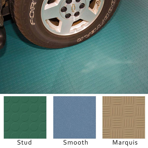 Tuff-Seal Floor Tile Colors and textures