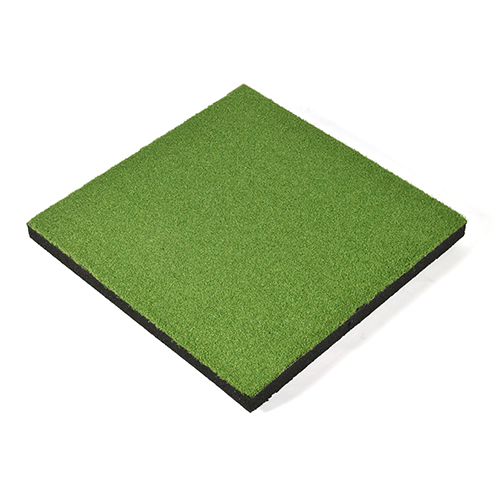 Commercial RageTurf dBTile 24 x 24 inch x 2.5 Inch full angle
